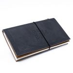 Handmade Leather Journal - My Little black Book