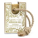 Luxury Coconut butter Soap On A Rope - Moroccan Roll