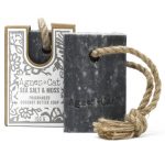 Luxury Coconut Butter Soap On A Rope - Sea Salt And Moss