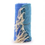 Luxury Cotton Pareo Towel - 100x180 cm - Sky Blue