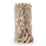Luxury Cotton Pareo Towel - 100x180 cm - Warm Sand