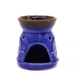 Ceramic Classic Spa Burner - Blue 11cm high