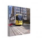 Manchester Tram Canvas 20x20 cm / 8x8″