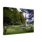 Great Harwood #002, Memorial Park 2023, Canvas 20x30 cm / 8x12″