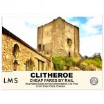 Clitheroe LMS  Railway Fine Art Poster 45x60 cm / 18x24″