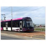 Modern Blackpool Tram Fine Art Poster 45x60 cm / 18x24″