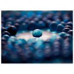 Abstract Glass Spheres Fine Art Poster 45x60 cm / 18x24″