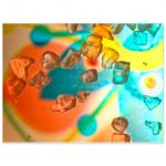 Abstract Crystals Fine Art Poster 45x60 cm / 18x24″