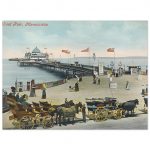 West Pier Morecambe Edwardian Style Fine Art Poster 45x60 cm / 18x24″