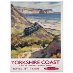 Yorkshire Coast British Rail Fine Art Poster 45x60 cm / 18x24″