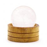 Gemstone Sphere 50mm - Clear Quartz  with Stand