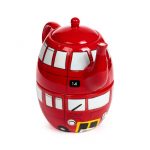Fun Novelty Routemaster Red Bus Teapot and Cup Set for 1