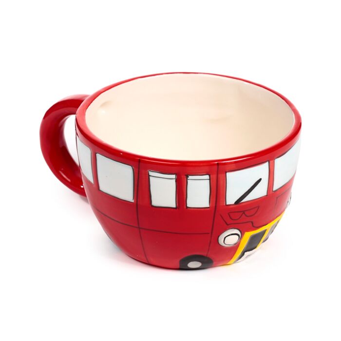 Fun Novelty Routemaster Red Bus Teapot and Cup Set for 1 - Image 5