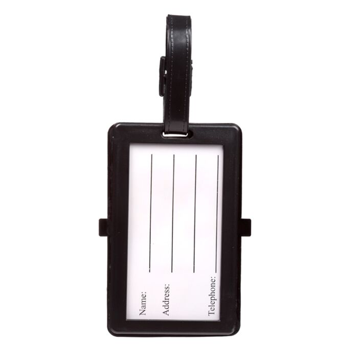 4 x PVC Luggage Tags - London Icons London Bus - Image 2