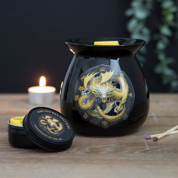 Imbolc Wax Melt Burner Gift Set by Anne Stokes - Image 6