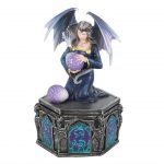 Dragon Friendship Spring Box by Anne Stokes 19cm high
