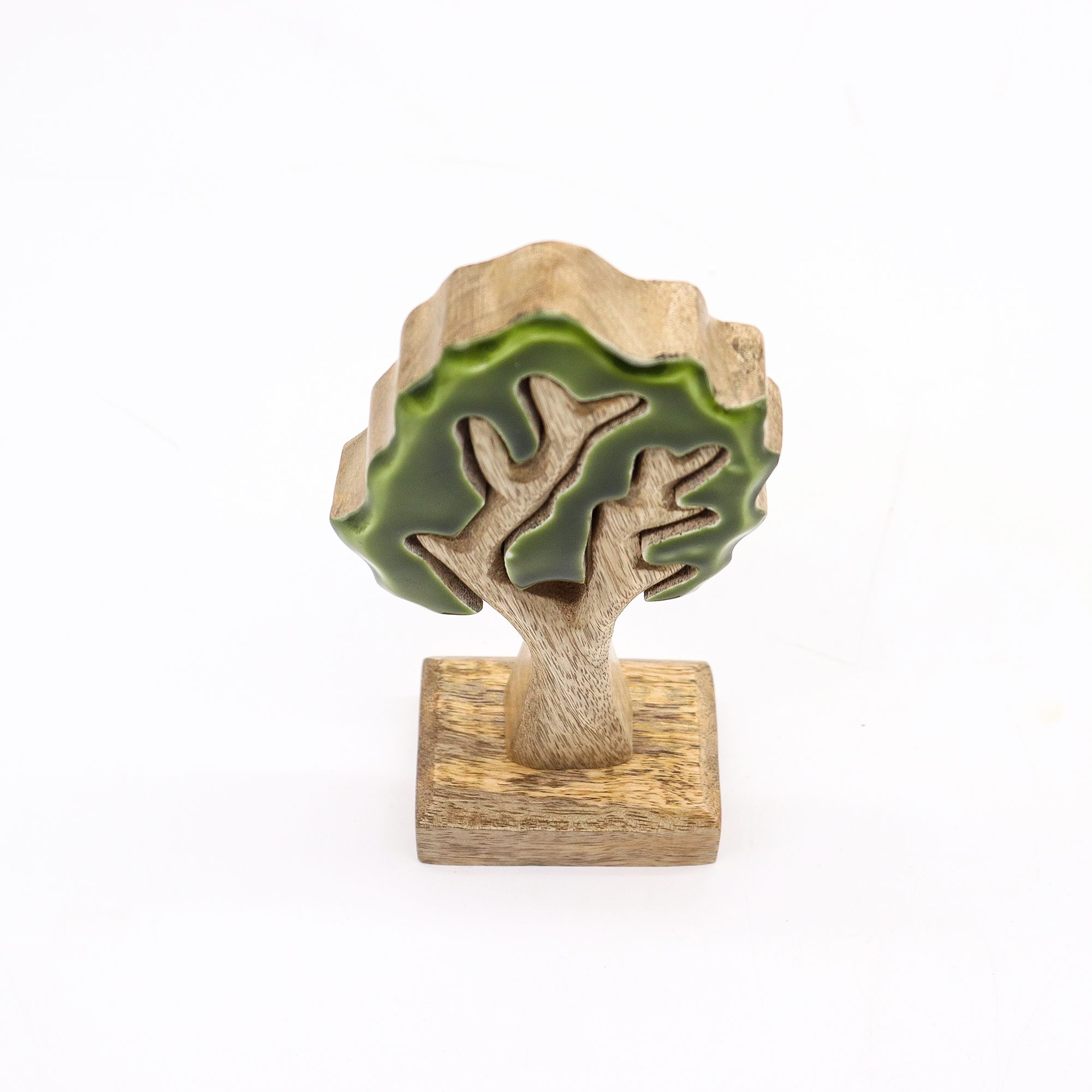 Lost in the Forrest -  Single Tree 3D Wooden Decoration - 20x10cm - Image 2