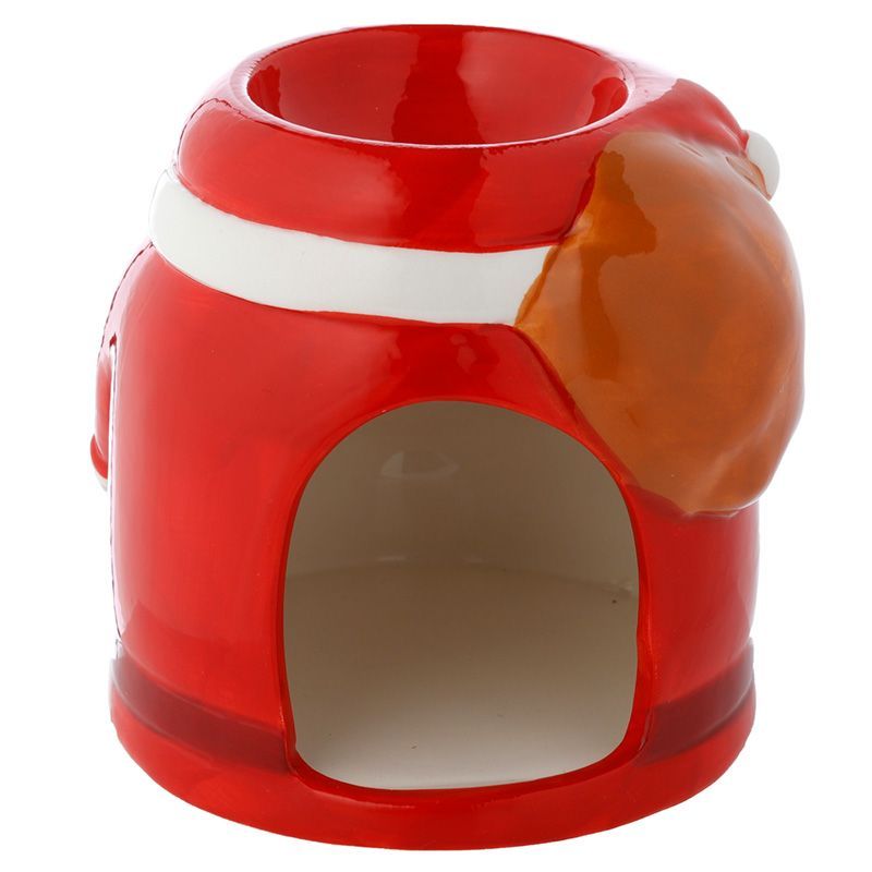 Santa Shaped Christmas Ceramic Oil Burner - Image 3