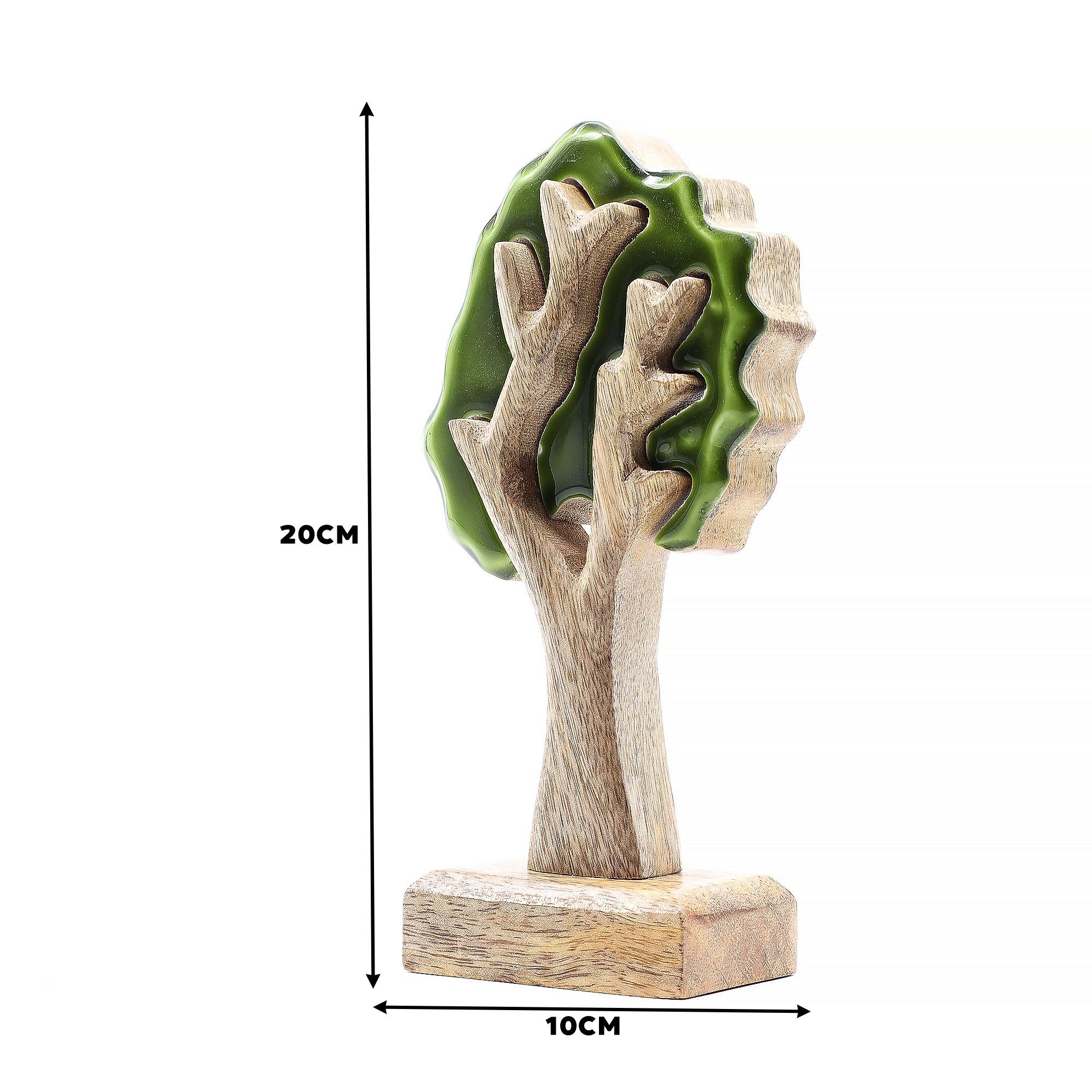 Lost in the Forrest -  Single Tree 3D Wooden Decoration - 20x10cm - Image 5