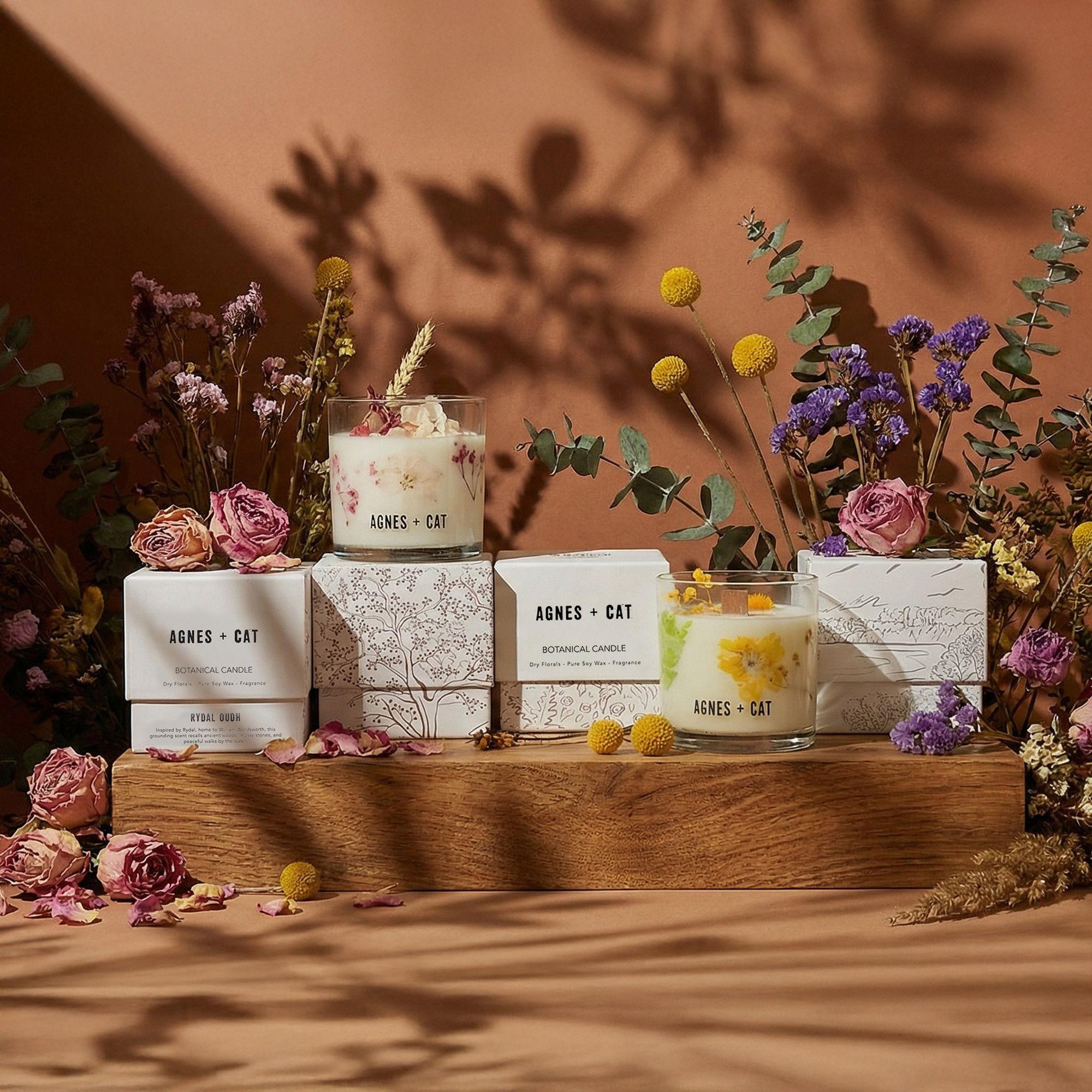 Agnes + Cat Botanical Soy Wax Candle - Roses of Sawrey - Image 9