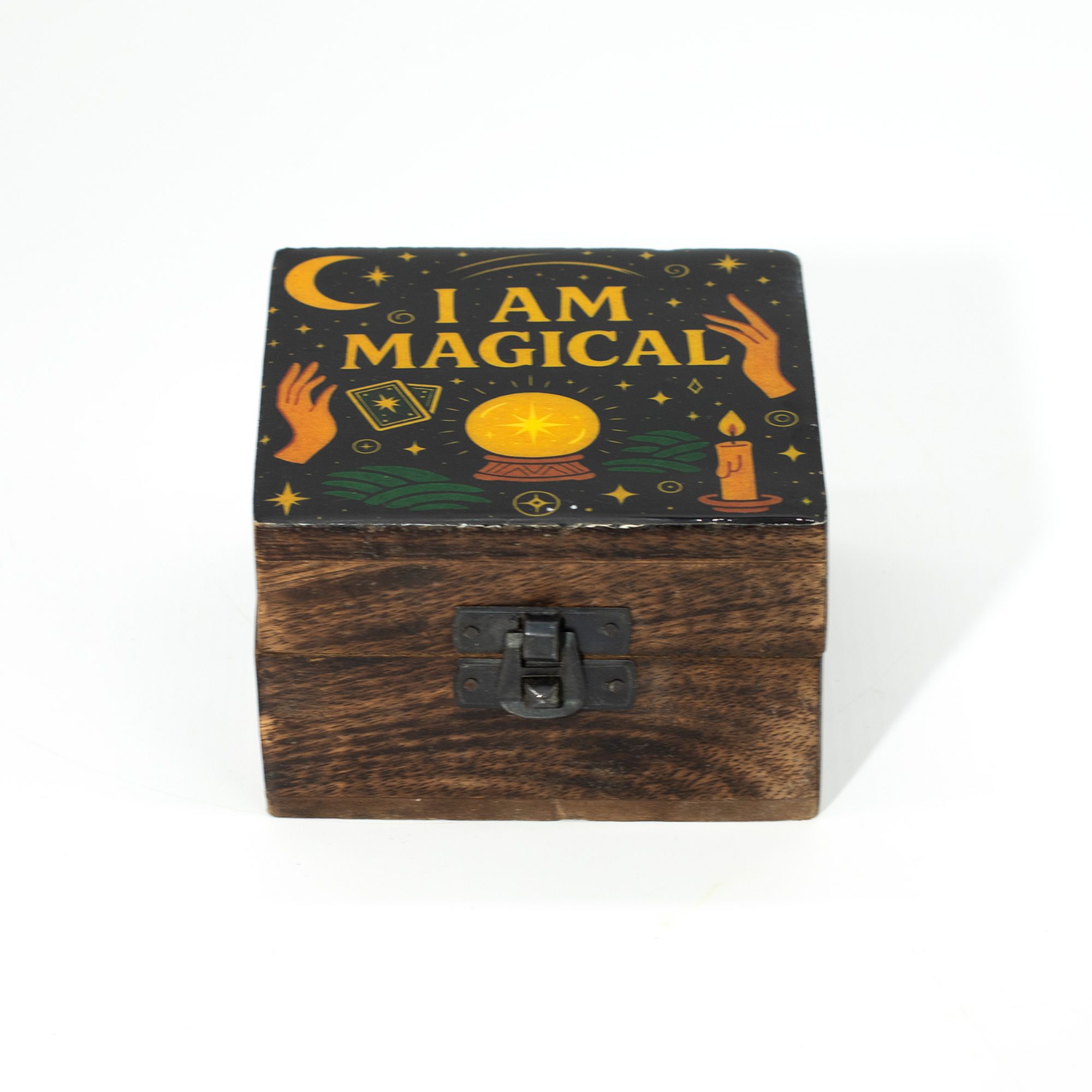 Small Enamelled Box - I am Magical