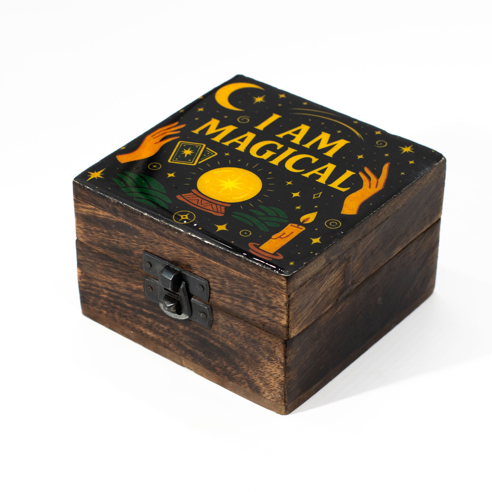 Small Enamelled Box - I am Magical - Image 2