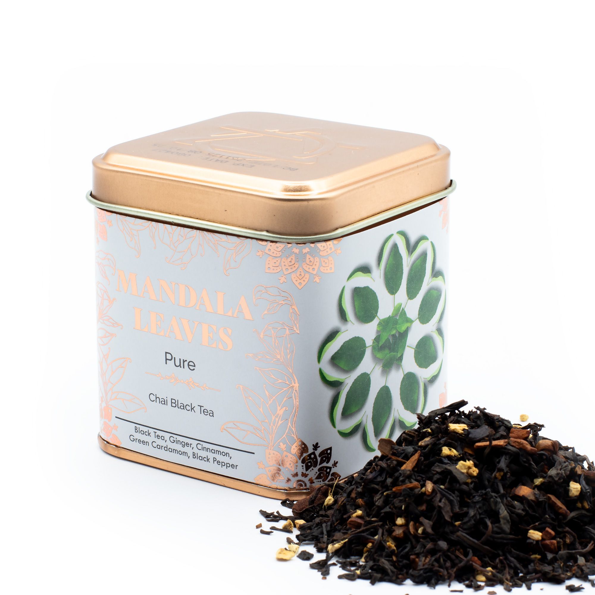 50g Chai Black Tea in decorative tin