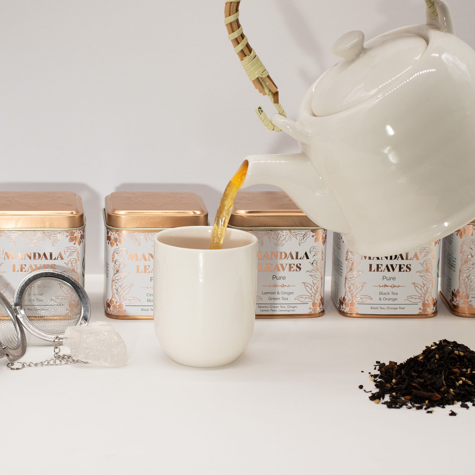 50g Chai Black Tea in decorative tin - Image 2